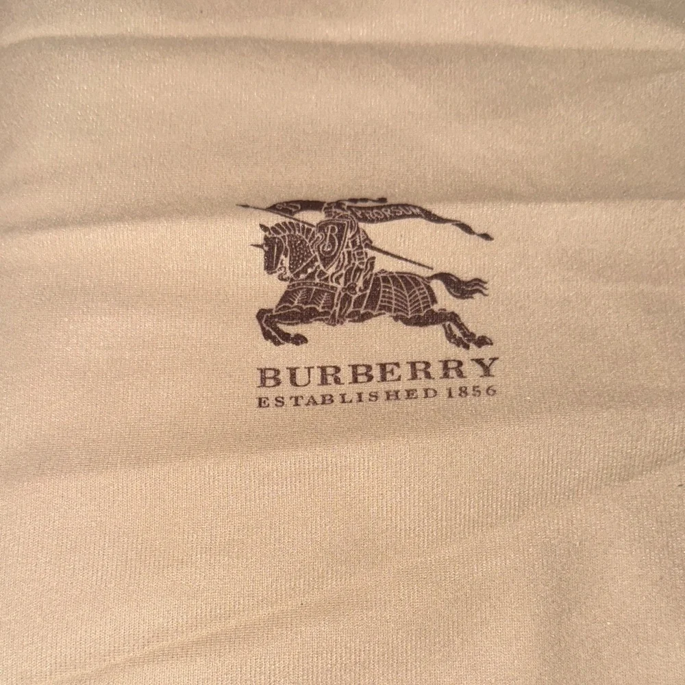 Burberry Beige and Black Check Sneakers - Picture 8 of 8